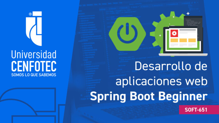 Desarrollo aplicaciones web SPRING BOOT Beginner