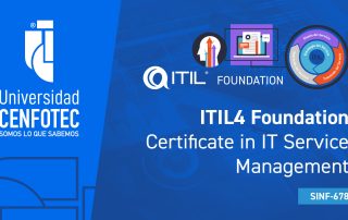 ITIL4® Foundation Certificate in IT Service Management con examen de certificación